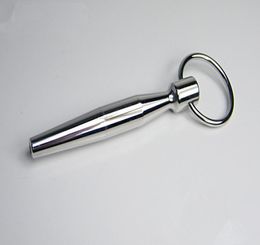 Wholesale-Stainless Steel High quality Penis Dilator Catheter Penis Plug Urethral Sound Penis Insert Sex Toys3225288