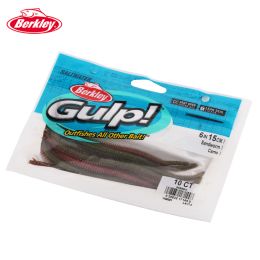 Lures Berkley Brand Gulp GSSW2 GSSW6 5cm 15cm 24pcs 10pcs Worm Bait Soft Fishing Lure New Swimsuit Artificial Bait Saltwater 3 Colours