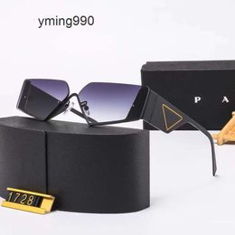 sunshade inverted praddas trend pada semi-frame prd Fashion New Men's classic designer e brand metal women's sunglasses AM1Y N96H