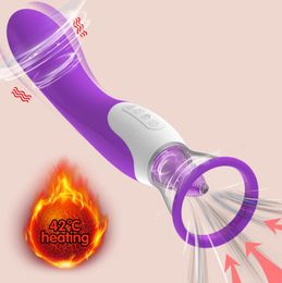 suction tongue vibrator succionador clitoris Heating Nipple Tongue Clitoris Stimulator vagina sucking lick vibrator for women Y2005986892