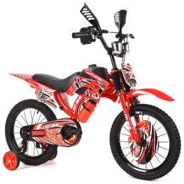 Bicycle Children's Simulation Motorcycle Bike Children Bicycle 12/16/18/20 Inch Mountain Bike For Kid Outdoor Kid Bicycle Toy Child Gift