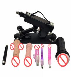 2016 New Upgrade Affordable Sex Machine for Men and Women Automatic Masturbation Love Robot Machine with 7PCS Attachments Adult 8829325