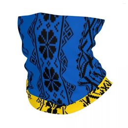 Scarves Ukrainian Vyshyvanka Ethnic Bandana Neck Cover Embroidered Patterns Balaclavas Magic Scarf Cycling Hiking Unisex Adult Washable