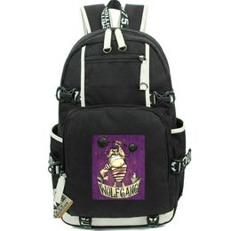 Wolfgang backpack Dont Starve daypack Do Not school bag Strong Man Game Print rucksack Casual schoolbag Computer day pack