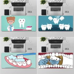 Pads Cartoon dentist tooth Customised MousePads Computer Laptop Anime Mouse Mat table Rug PC Laptop Rubber Wholesale Mat