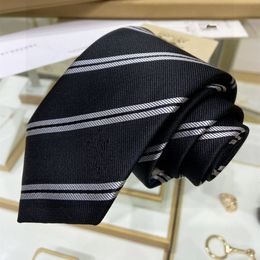 Europe America 2024 fashion high-end tie British business high-end white-collar men's tie