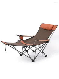 Camp Furniture Outdoor Folding Chair Beach Recliner Portable Camping Picnic Recreational Fishing Director