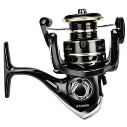 Boat Fishing Rods Spinning Reel Max Drag 8KG for Fishing AC3000 4000 5000 Reel Metal Spool Handle Sea Jig Carp Reel Fishing Coil Wheel YQ240301