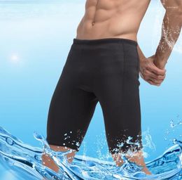 Women's Swimwear Men Surfing Wetsuit Pants 3mm Neoprene Short Snorkelling Plus Size XXXXL Solid Black Swimming Rashguard Trunks