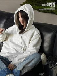 Women's Hoodies Sweatshirts Women Korean Hooded Shirt 2024 Sports Plus Size Pullovers Heavyweight Hoodie
