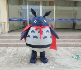 Fast Ship My Neighbour Totoro Mascot Costume Chinchilla Cartoon Costume Christmas Party fancy Dress Adult size Factory Direct 5772736