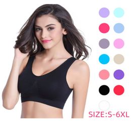 Fashion Singwing Comfortable Seamless Bras Two Layer Movable Sponge Sexy Bra Leisure Women Bargain White Black3370454