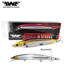 Lures EWE Despot BAOJUN2 115F ARC Minnow Fishing Lure 115/125/140mm 13/17/21g Floating Wobblers Bait For Pike Zander Sea Bass Fish