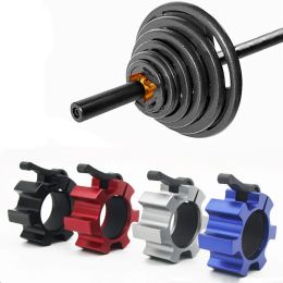 Lifting 50mm Aluminum Alloy Spinlock Collar Barbell Collar Lock Clips Gym Dumbell Clamp Weight Lifting Lock Fitness Training Accessories