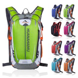 Bags 18L Bike Cycling Backpack Multifunctional Waterproof Sports Hiking Pack Mountain Hydration Water Bag Men Women Rucksack