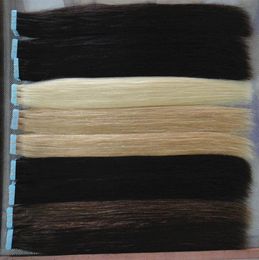 whole Tape in human hair extensions skin weft Colours blonde remy hair 16 to 24 inch 20pcsbag40g50g60g 3231951