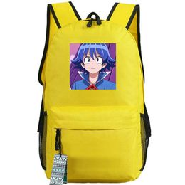 Suzuki Iruma backpack Iruma kun day pack Welcome to Demon school bag Cartoon Print rucksack Sport schoolbag Outdoor daypack