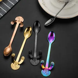 Coffee Scoops Stainless Steel Versatile Unique Stylish -selling Exquisite In-demand Great For Serving Desserts Tableware Animal Cute Gifts