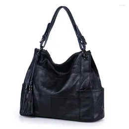 Evening Bags Casual Large Capacity Black Grey Blue Top Grain Genuine Leather A4 Women Handbag Female Tote Lady Shoulder Messenger Bag M8926