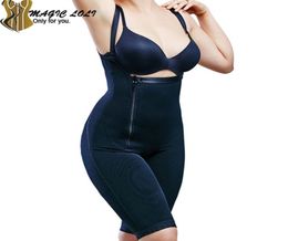 WholeWomen Full Body Shapewear Seamless Firm Control Shapewear Butt lifter Open Bust Bodysuit Body Shaper Black Enhancing Bod3647646
