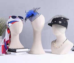 Female Styrofoam Foam Mannequin Manikin Head Model For HatJewelryScarf Display Can be Tiepin Cloth Head Model4905855