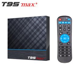 T95 MAX PLUS Amlogic S905X3 Smart TV BOX Android 90 4GB 32GB 24G 5G wifi Bluetooth 4K UHD Set Top Box9126673