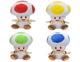 Mushroom brother Toad plush stuffed toy kids boy girl christmas gifts 17cm8590403