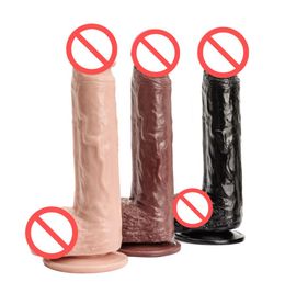 224CM Realistic Skin Huge Dildo for Women With Suction Cup Artificial Big Penis Dick Masturbator Erotic G Point Adult Sex Toys6395312