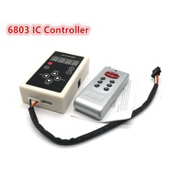 IC 6803 RF RGB LED Controller Remote Wifi for 5050 RGB SMD Magic Dream Colour Chasing LED Strip Light 133 Program9199100