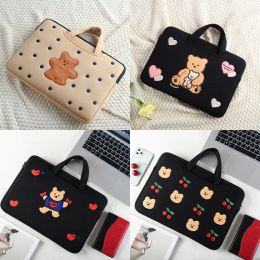 Backpack Cute Bear Laptop Bag 11 12 13 14 15.6 Inch Notebook Cover Sleeve for Book Air Pro Ipad Handbag Pc Tablet Case for Xiaomi Dell