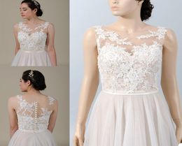 Vintage Bridal Jackets Jewel Sleeveless Bolero Wedding Top 2020 New Lace Appliques Custom Made Plus Size Bridal Accessories6447202