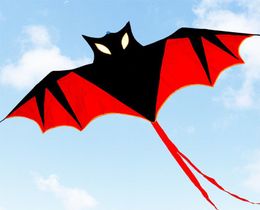 High Quality 18 M Red Bat Power Kite Resin Rod With Handle And Line Good Flying Toy Kids2275828