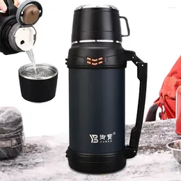 Water Bottles Travel Mug Insulated Coffee With Adjustable Shoulder Strap Thermal Cup Handle Gifts For Colleagues Friends Family