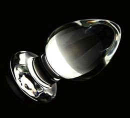 6cm Diameter large glass butt plug huge big anal balls plugs dilator stimulator buttplug woman sex products toys for adults Y200423659908