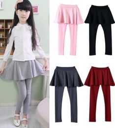 Baby Girls Skirt Pants Autumn New Spring Girls Leggings with Skirt Girls Clothes Children Kids Trousers Leggings Pants for Girl1111010