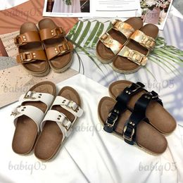 Slippers 2024 New Type of Slippers for Women in Large Size Wearing Cool Slippers for Women Woven Thick Sole Slippers with Hemp Rope T240301
