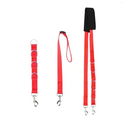 Dog Collars 3pcs Harness Washing Loop Pet Supplies Hair Cutting Traction Noose Restraint Belly Pad Band Puppy Adjustable Grooming Strap
