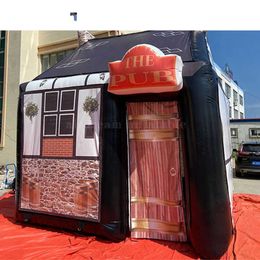 Wholesale good quality Portable small inflatable Irish pub bar house inflatables event tent for party free air ship