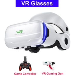 Devices VR Shineccon VR Glasses RV Virtual Reality 3D HD Gaming Smart Glasses For Apple vivo Huawei Oppo AllinOne Headset Glasses