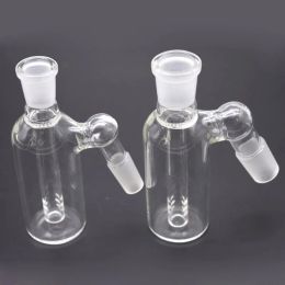 Ash Catcher Bong 14mm 18mm Dab Rig Hookah Accessory Cuts Diffuser Showerhead Perc Ash Catchers Thick Pyrex Bubbler Smoking Pipe 2pcs LL