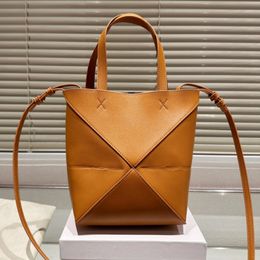 Woman Geometric Fold Bags designer bag crossbody shoulder bags fashion shopping totes handbag Leather Multi Colours 2024