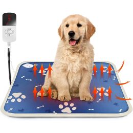 Mats Xiaomi Pet Heating Pad Blanket Waterproof Cat Mat Bed Dog Winter Warmer Pad Home Office Chair Heated Mat Small Dogs Beds