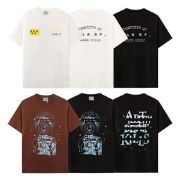 Designer of Gallerie Tees T Shirts Luxury Fashion T-Shirts Mens Womens Tees Brand Short Sleeve Hip Hop Streetwear Tops Clothing Clothes D-15 Size XS-XL