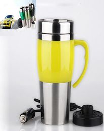 12V Stainless Steel Liner Car Mug Heating Cup Car Boiling Cup Car Electric Cup4852395