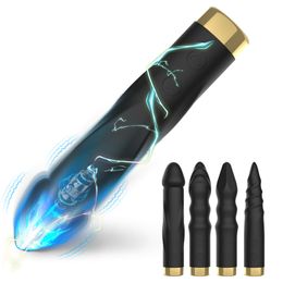 10 Modes Vibrator Soft Silicone Dildo Realistic Strong Motor G-spot Clitoral Stimulator Female Masturbator Adult Sex Toys