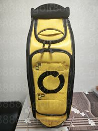 Golf Bags Yellow black circle T Cart Bags Large capacity multi-functional high-grade high-grade female male model Contact us to view pictures with LOGO