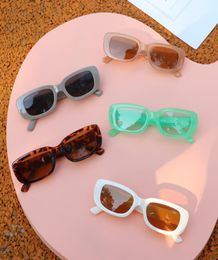 Children leopard grain Sunglasses girls small square frame sunglass goggles children Uv 400 Protective eyewear boys beach holiday 4048939