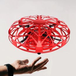 Drones Mini Anticollision Sensor Induction Hand Controlled Altitude Hold Mode UFO Drone Machine On Radio Control Kids Toys