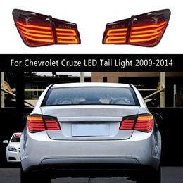 Car Styling Daytime Running Light Streamer Turn Signal For Chevrolet Cruze LED Tail Light Assembly 09-14 Brake Streamer Turn Signal