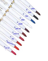 12pcsdozen automatic rotary lip liner longlasting natural brand makeup sexy products lady waterproof beauty 2015 lip penci have 4349335